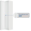 Ver imagem 7 de Móveis para Quarto Módulo Canto Reto 2 Porta Infinity