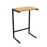 Mesa de Apoio Lateral Retangular Industrial para Sofá - 1