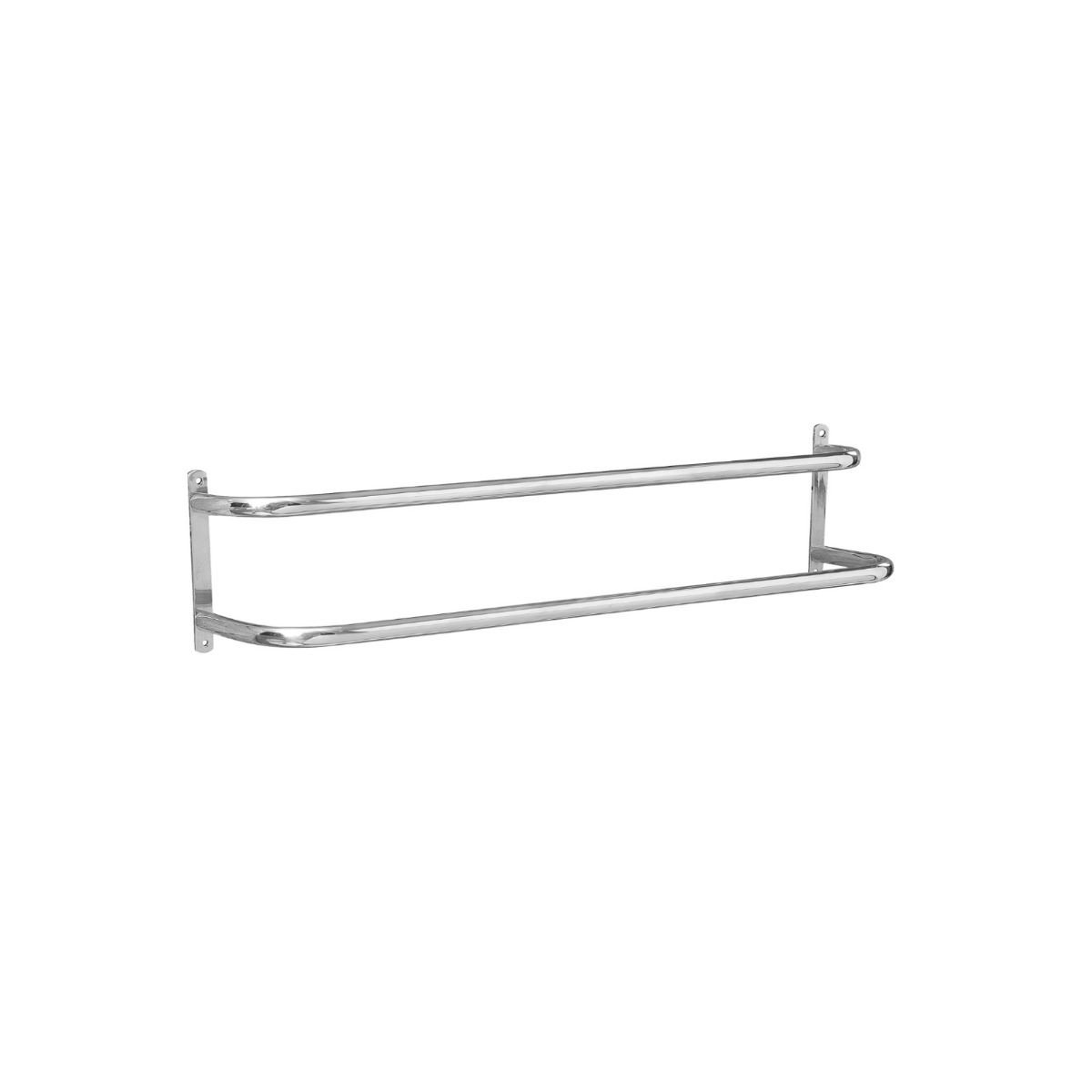 Porta Toalhas Toalheiro Duplo para Porta ou Parede 60cm Fs - 2