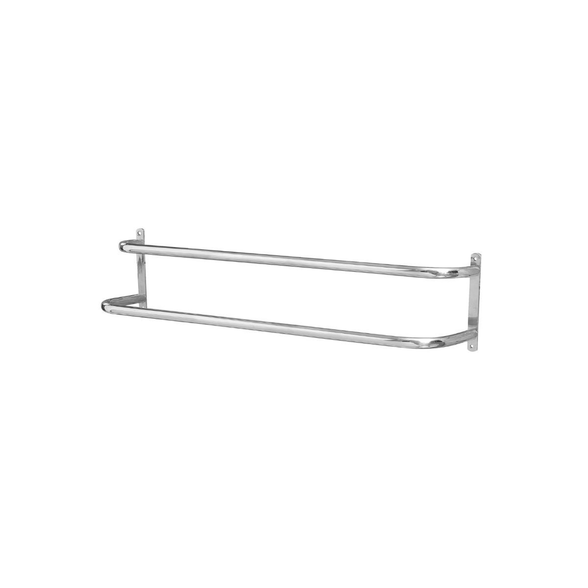 Porta Toalhas Toalheiro Duplo para Porta ou Parede 60cm Fs - 3