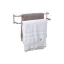 Ver imagem 1 de Porta Toalhas Toalheiro Duplo para Porta ou Parede 60cm Fs