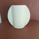 Ver imagem 2 de Vaso Decorativo Enfeite Casa Cerâmica 17x17x17cm Bege