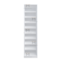 Ver imagem 2 de ARMÁRIO SAPATEIRO 0,5M CLOSET 100% MDF M119.2021.B MUNDI MOVEIS