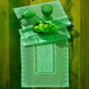 Ver imagem 1 de Trilho de Mesa Interlar Renda 100% Poliéster Color 40cm X 150cm Pistache