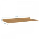 Ver imagem 2 de Tampo para Balcão 120 Cm Damasco A4631 - Poquema