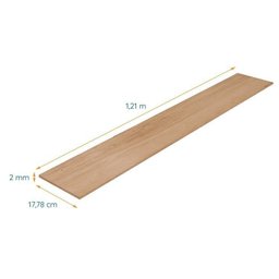 Kit 58m² Piso Vinílico em Régua 17,78cm x 2mm x 1,21m Sofisticato Ruffino - 3