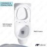  Vaso Sanitário Monobloco Cerâmica Modelo Mirabile Tubrax – Branco - 4