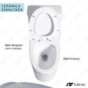 Ver imagem 4 de  Vaso Sanitário Monobloco Cerâmica Modelo Unitum Tubrax – Branco