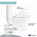 Ver imagem 2 de  Vaso Sanitário Monobloco Cerâmica Modelo Unitum Tubrax – Branco