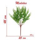 Ver imagem 2 de 6 Ramos Salsinha Artificial Flor Plantas com 13 Galhos 46cm