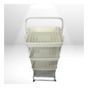 Ver imagem 4 de Carrinho Organizador Prateleira Cozinha Multiuso 4 Andares