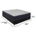Ver imagem 3 de Cama Box Preto e Colchão Airtech 150 Espuma D45 Viúvo Ortobom