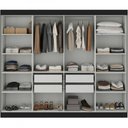 Ver imagem 2 de Guarda-roupa Roupeiro Maxel Paris 8 Portas 4 Gavetas 100 Mdf