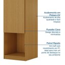 Ver mais imagens de Sapateira Planejada 1 Porta 56cm Samambaia CabeCasa MadeiraOriginals Marrom/Carvalho