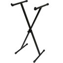 Ver imagem 1 de Suporte Estante Saty 2010 Simples Em X Para Teclados