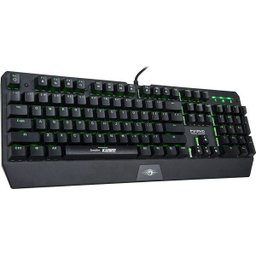 TECLADO MARVO KG922 GAMING MEC USB 2.0 LUZ DE FONDO VERDE ANTI-GHSTING - 1