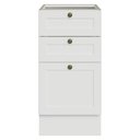 Ver imagem 4 de Balcão de Cozinha 40 cm 3 Gavetas (sem Tampo) Branco Vik Madesa