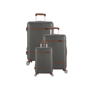 Kit C/ 3 Malas De Mão Viagens Executivo Abs Rodinhas 360º