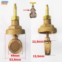 Ver imagem 3 de Reparo Registro Gaveta Deca 1502b 1.1/2" Antigo - 4307652