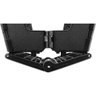 Banqueta Plástica Dobrável com Alça Multiuso Vonder 22cm Capacidade 150kg Preto - 3