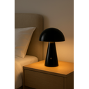 Ver imagem 2 de Abajur sem Fio (usb) Bateria Recerregavel 10x21cm 2w 120lm 6500k Dimerizavel Preto
