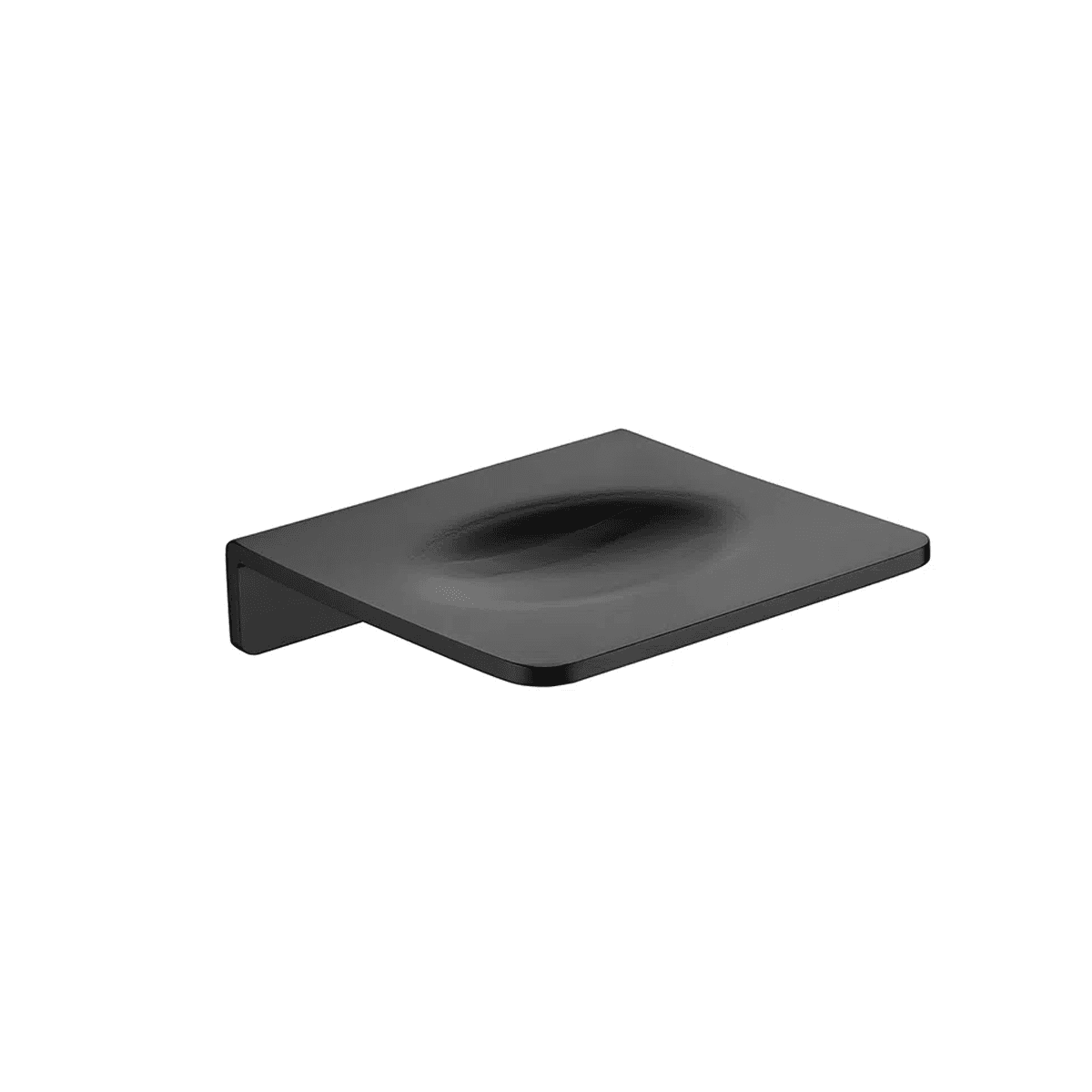 Saboneteira Astra Aluminio Preto Fosco - 1