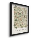 Ver imagem 2 de Quadro Decorativo Flores Vintage 45x33 C/vidro
