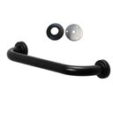 Ver mais imagens de Barra de Apoio Alça 50cm Preto Inox Kit 2 Unidades Segurança Corrimao Cadeirante Acessibilidade