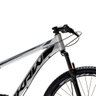 Bicicleta Aro 29 Krw Alumínio 24 Vel Freio a Disco Suspensão Dianteira S1 15.5 Prata-preto - 3