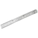 Ver imagem 1 de Regua Aco Inox 100Cm - Uso Geral - A984 Uni Com 1 Uni