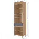 Ver imagem 3 de Paneleiro 2 Portas 1 Gaveta Torre Quente Nesher Realeza Premium 65cm 100% MDF