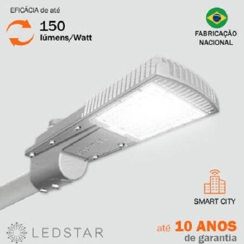 Luminária Pública Led Ledstar 96w 5000k 150 Lm/w - 2