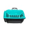 Caixa de Transporte Pet N2 Cães Gatos BrinqPet: Verde - 4