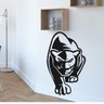 Adesivo de Parede Pantera Negra - 51 x 84 cm - 1