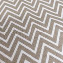 Ver imagem 2 de Capa de almofada VivaIN acquablock rineira chevron bege