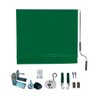Toldo Cortina Verde - 3,40m X 1,90m - Kit Completo - 1