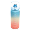 Jogo 3 Garrafas Squeeze De Policarbonato Tie Dye - 6