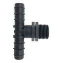 Ver imagem 5 de Kit 6 Bico Aspersor Alta Vazão Tê Tubo Pe 16mm Horta Estufa