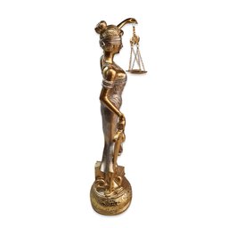 Estátua Dama da Justiça Têmis Deusa 55 Cm Símbolo do Direito - 3