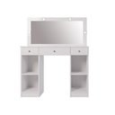 Ver imagem 4 de Penteadeira Real com Camarin com Luz de Led 3 Gavetas Sendo 1 Gaveta com Divisórias + 2 Portas Campe