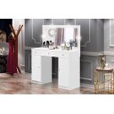 Ver imagem 1 de Penteadeira Real com Camarin com Luz de Led 3 Gavetas Sendo 1 Gaveta com Divisórias + 2 Portas Campe