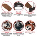 Ver imagem 4 de Ventilador de Teto Valen Led Preto 3 Pás Mogno Ventex 127v