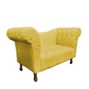 Ver imagem 2 de Recamier Divã Rio 1,50m Suede Amarelo - Dominic Decor