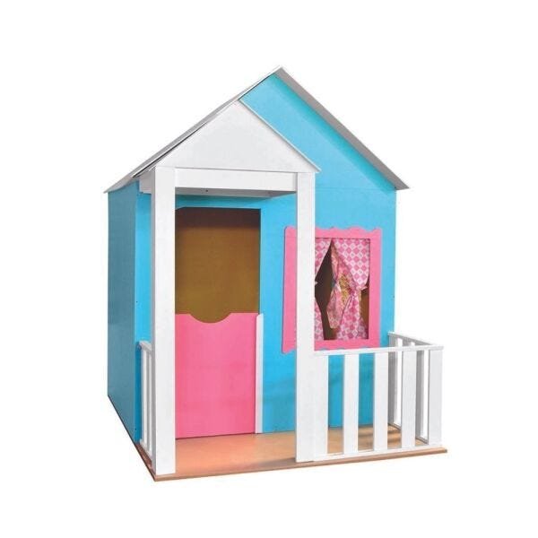 Casa Casinha da Barbie em mdf 110cm de Altura+ 22 Móveis
