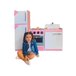 Cozinha Infantil Modulada 1,17cm De Madeira 3 Peças Rosa/Branca Brinquedo Criança Feliz - 2