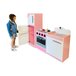 Cozinha Infantil Modulada 1,17cm De Madeira 3 Peças Rosa/Branca Brinquedo Criança Feliz - 8