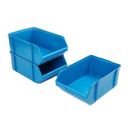 Ver imagem 2 de Kit 12 Peças Caixa Bin Nº 8 Organizadora Plástica Azul
