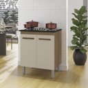 Ver imagem 1 de Balcão para Cooktop Jade 2 Portas: Savana Off White