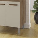 Ver imagem 2 de Balcão para Cooktop Jade 2 Portas: Savana Off White