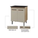Ver imagem 6 de Balcão para Cooktop Jade 2 Portas: Savana Off White